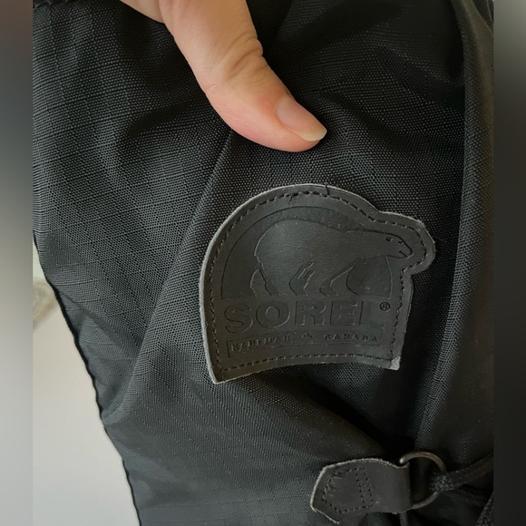 SOREL Kaufman Black Insulated Waterproof Glacier Winter Snow Boots Mens Size 7 - Picture 10 of 16